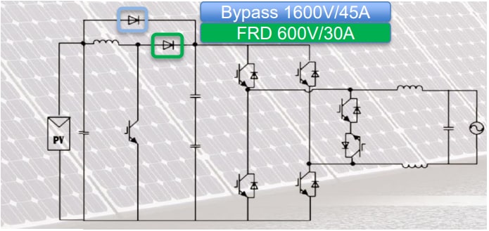 Application Circuit Diagram - WeEn Semiconductors WNC3060D45160W Hyperfast Recovery Diode